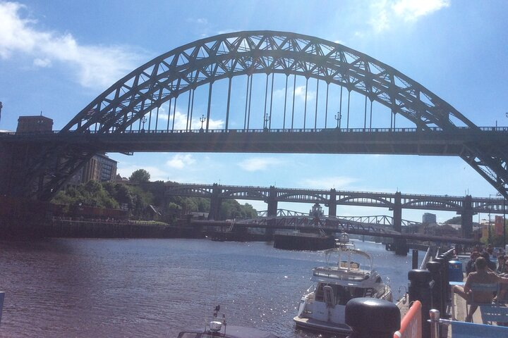 The famous Tyne Bridge